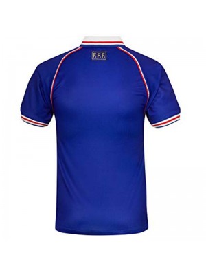 France Home 1998 world cup Vintage Soccer Jersey